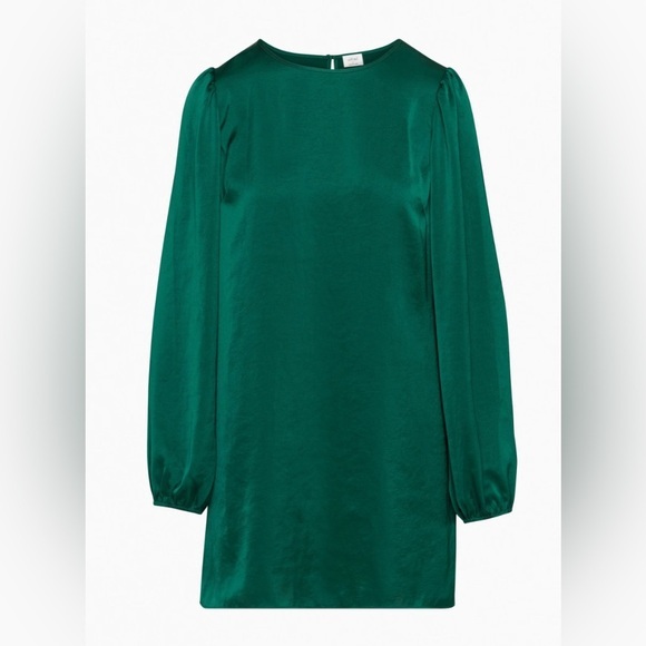 Wilfred Dresses & Skirts - Aritzia Wilfred Marie Puff-sleeve mini dress size S